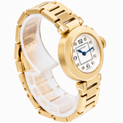 Cartier Pasha 27MM WJ124015 18K Yellow Gold Watch